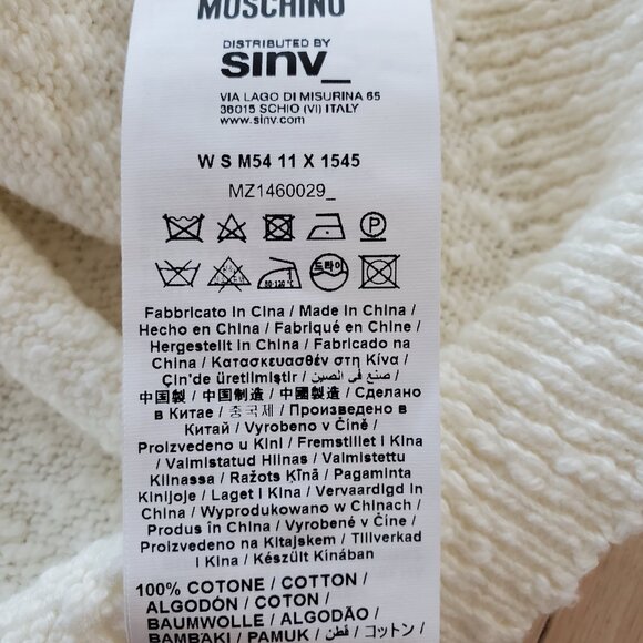 Love Moschino ! 100% cotton short sleeves ( EU/44 ) - Picture 6 of 8